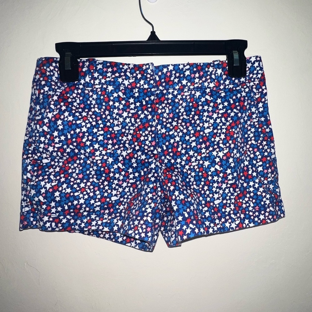 Vineyard Vines Blue Star Shorts girls 14‎ like new